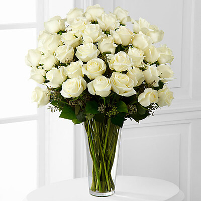 White Rose Bouquet