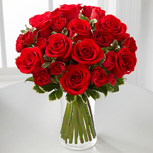 Red Romance Rose Bouquet