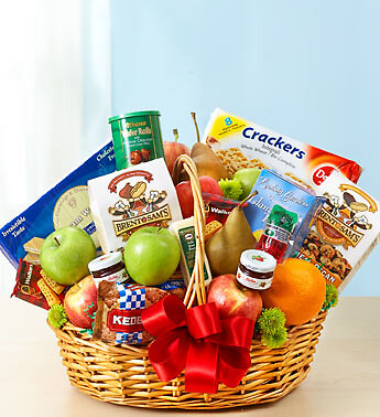 Deluxe Fruit &amp;amp; Gourmet Basket