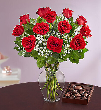 Rose Elegance Premium Long Stem Red Roses