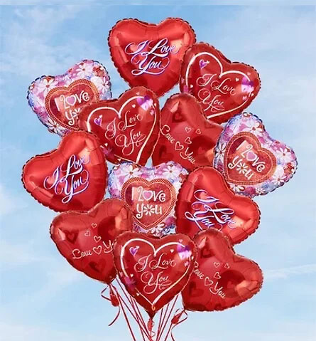 Love &amp; Romance Mylar Balloons