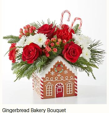 FTD GINGERBREAD HOUSE