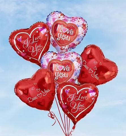 Love &amp; Romance Mylar Balloons
